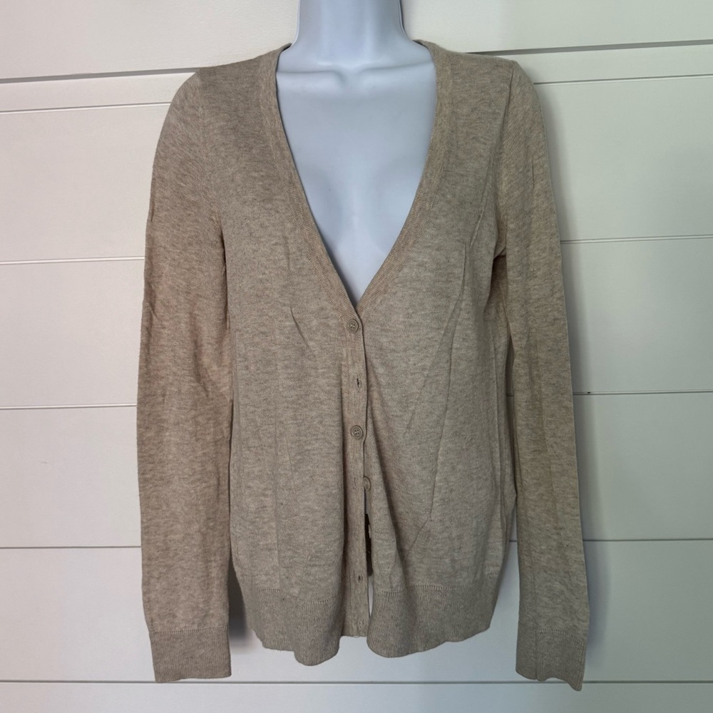 Forever 21 Light Tan Cardigan Sweater, Women’s S